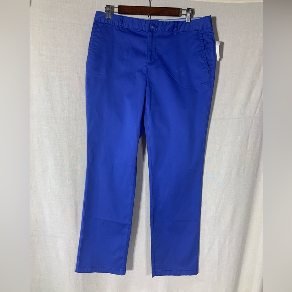 L.L. Bean Women's Straight Leg Pants - Blue